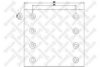 STELLOX 85-01003-SX Brake Lining Kit, drum brake